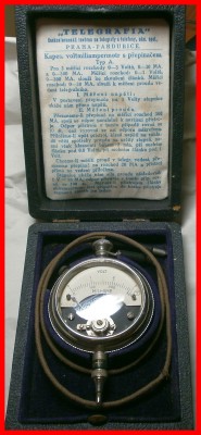 Telegrafia  -měření telegrafů   6 V -  300 mA =.JPG