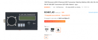 Screenshot 2023-09-29 at 17-33-30 10W Přenosný uSDX 8 Pásmový SDR Transceiver Všechny Režimy USB LSB CW AM FM HF SSB QRP Transceiver QCX-SSB s Baterií.png